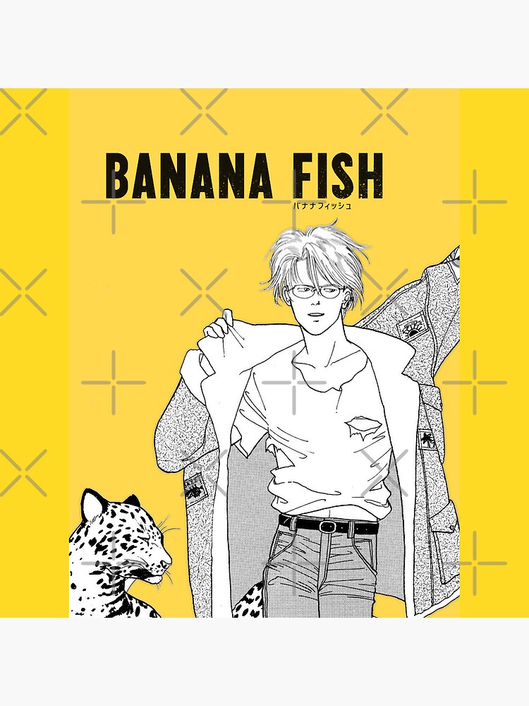 Banana Fish Ash Lynx Throw Pillow - Image 2