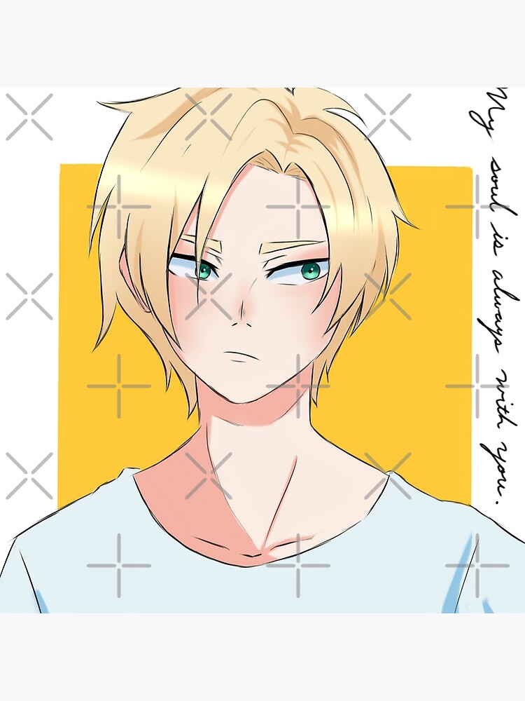 Ash Lynx Banana Fish Throw Pillow - Image 2