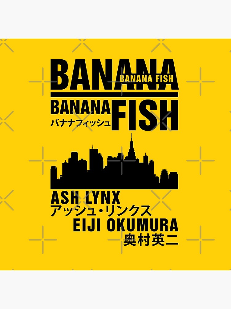 Banana Fish Anime Throw Pillow - Image 2