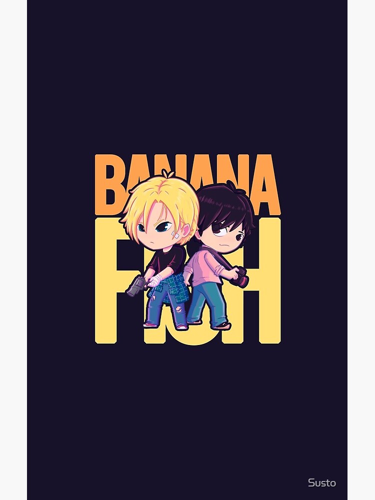Banana Fish Chibi Shower Curtain - Image 2