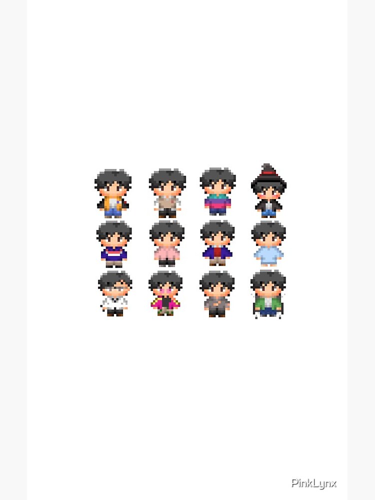 Eiji Okumura In Pixels Shower Curtain - Image 2