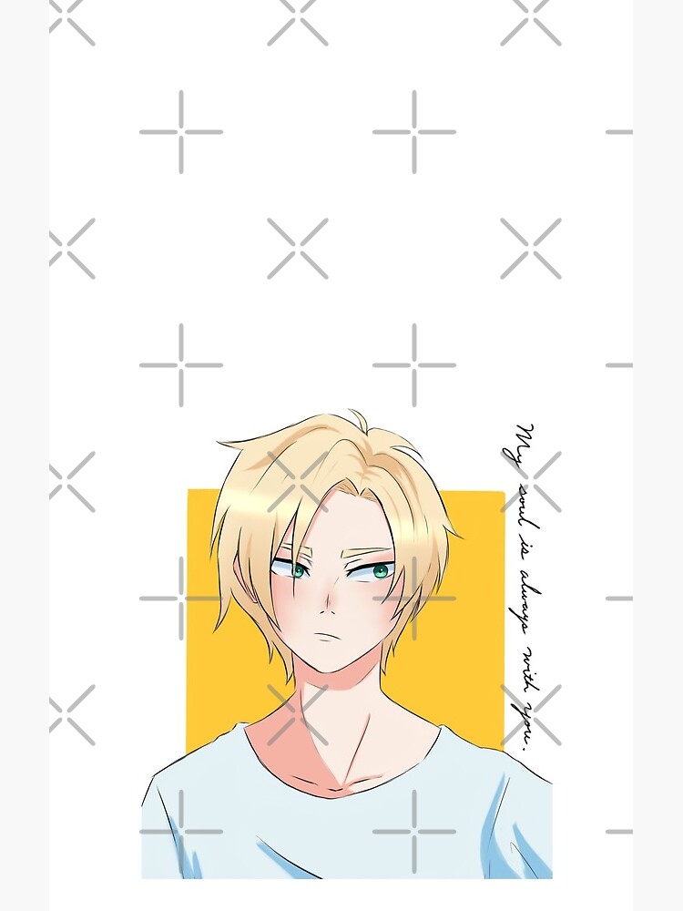 Ash Lynx Anime Shower Curtain - Image 2