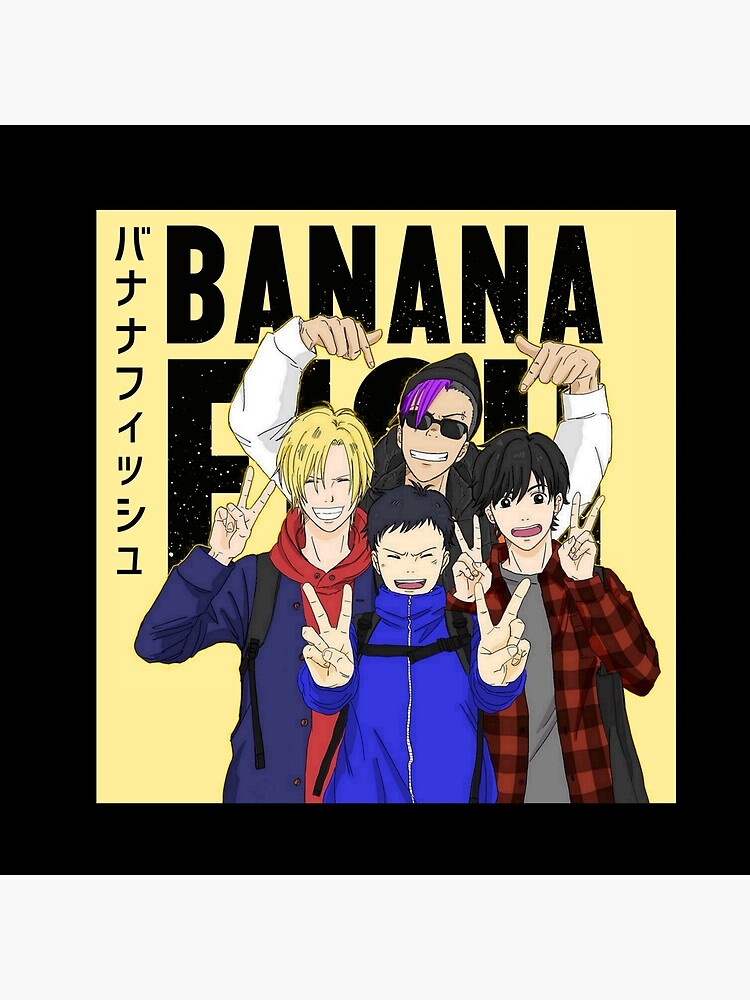 Banana Fish Friend Group Tapestry - Image 2