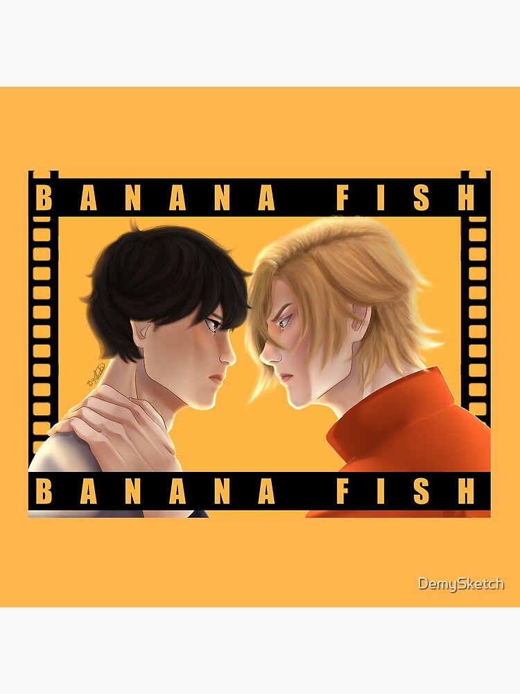 Banana Fish Fanart Ash And Eiji Tapestry - Image 2