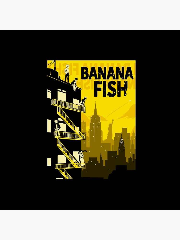 Banana Fish Nyc Skyline Tapestry - Image 2