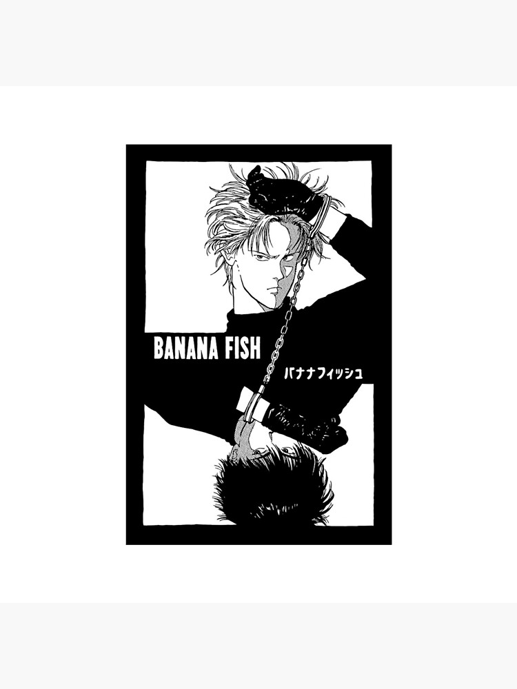 Banana Fish Chains Bw Tapestry - Image 2