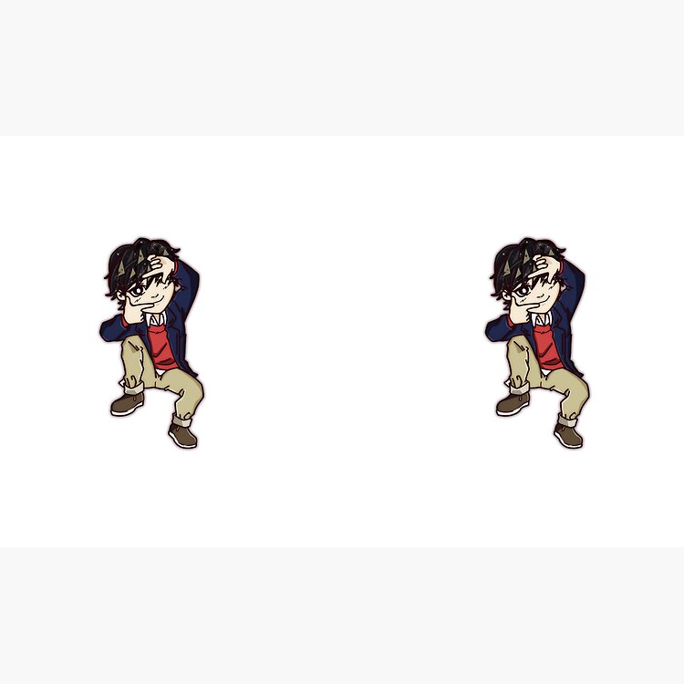 Banana Fish Casual Boy Cool Sitting Pose Mug - Image 2