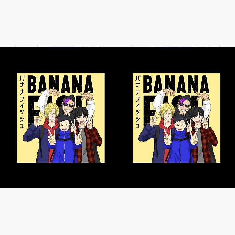 Banana Fish Friend Group Mug - Image 2
