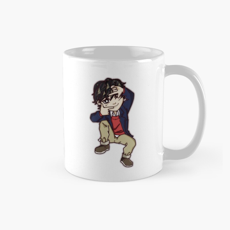 Banana Fish Casual Boy Cool Sitting Pose Mug