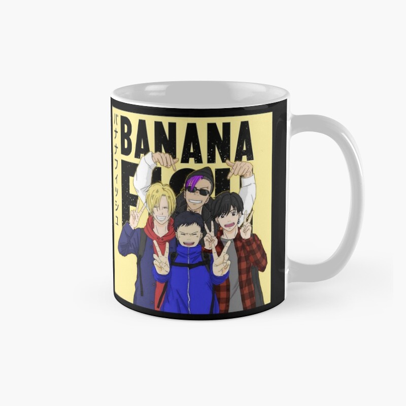 Banana Fish Friend Group Mug
