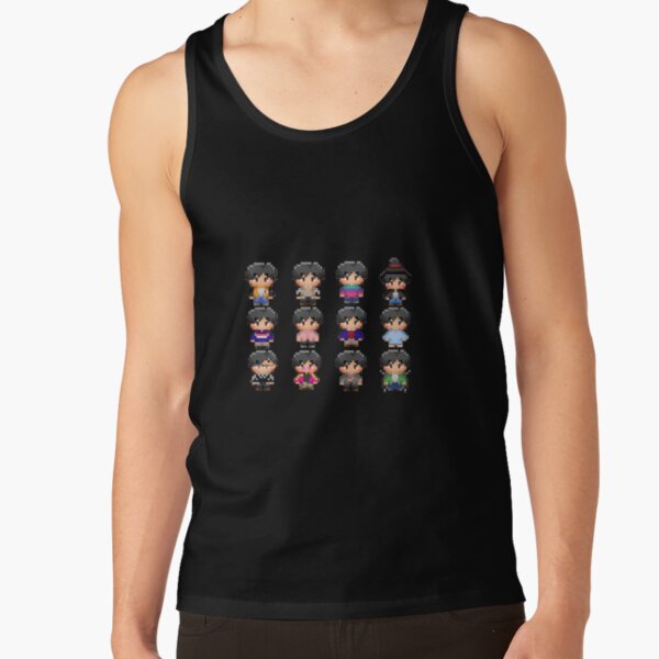 Eiji Okumura In Pixels Cute Tank Top - Image 2
