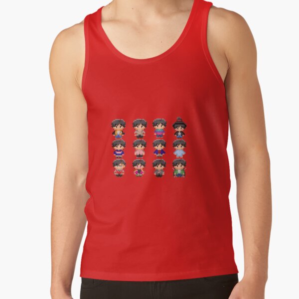 Eiji Okumura In Pixels Cute Tank Top - Image 4