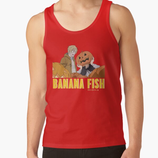 Banana Fish For Halloween Tank Top - Image 4