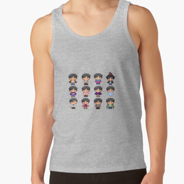 Eiji Okumura In Pixels Cute Tank Top - Image 3