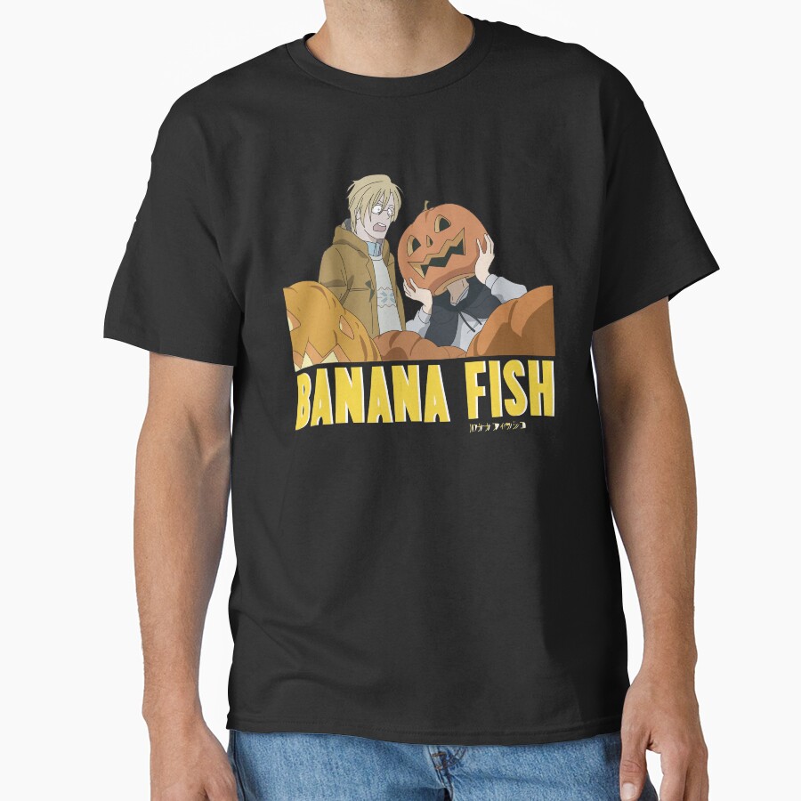 Banana Fish For Halloween T-shirt - Image 2