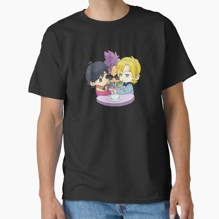 Banana Fish Ash Eiji And Shorter T-shirt - Image 2