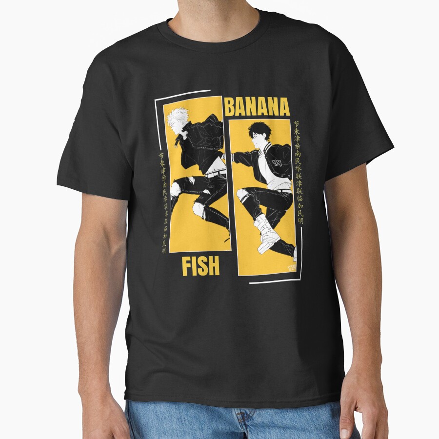 Ash Lynx And Eiji Okumura T-shirt - Image 2