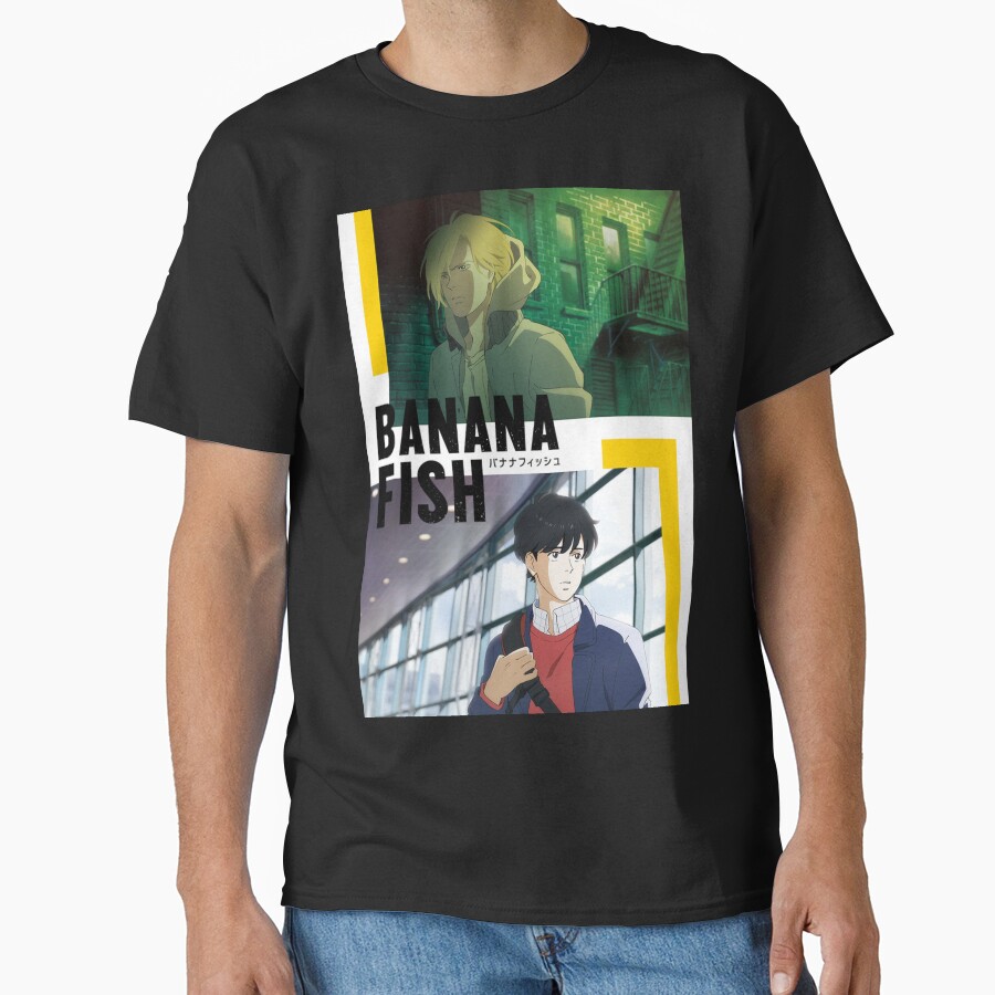 Banana Fish Cover Design T-shirt - Image 2
