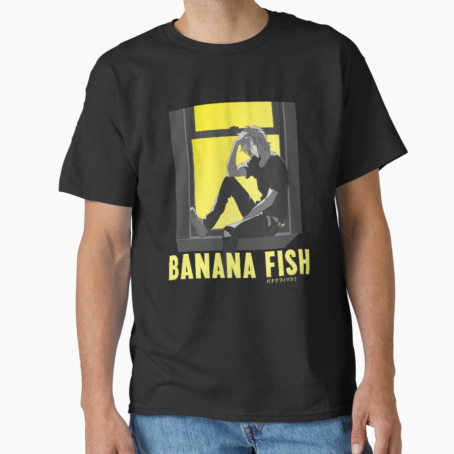 Ash S Windowsill Banana Fish T-shirt - Image 3
