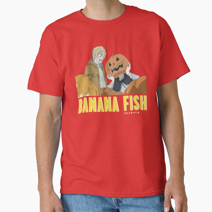 Banana Fish For Halloween T-shirt - Image 5