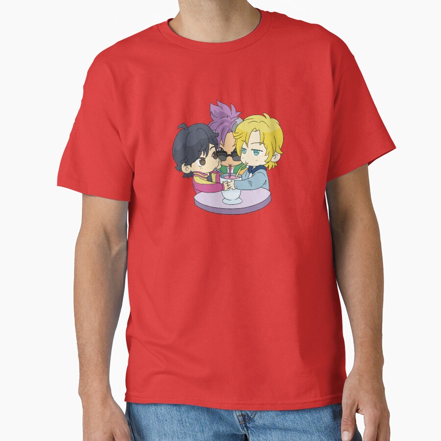 Banana Fish Ash Eiji And Shorter T-shirt - Image 5