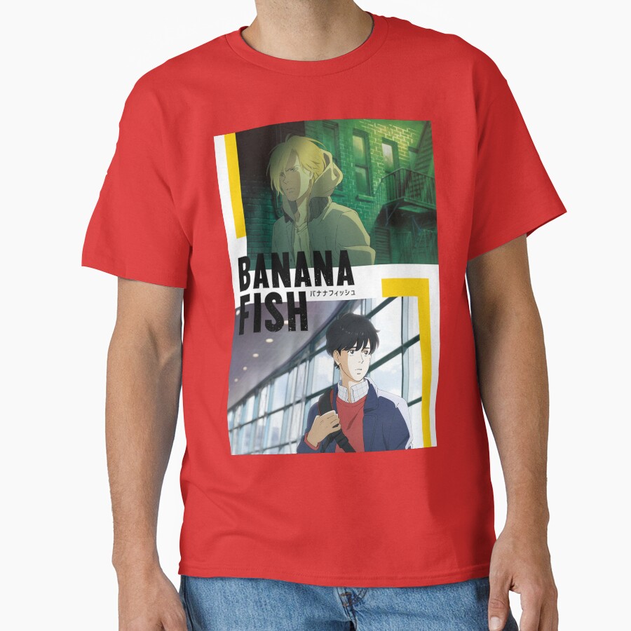 Banana Fish Cover Design T-shirt - Image 5
