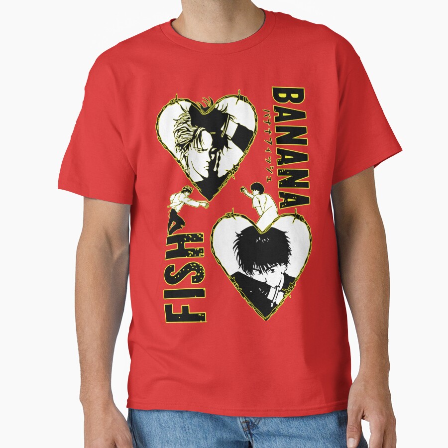 Banana Fish Ashxeiji T-shirt - Image 5