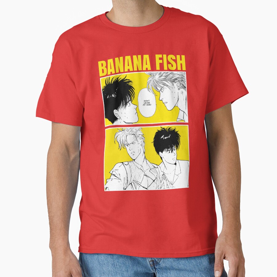 Banana Fish Hot Design T-shirt - Image 5