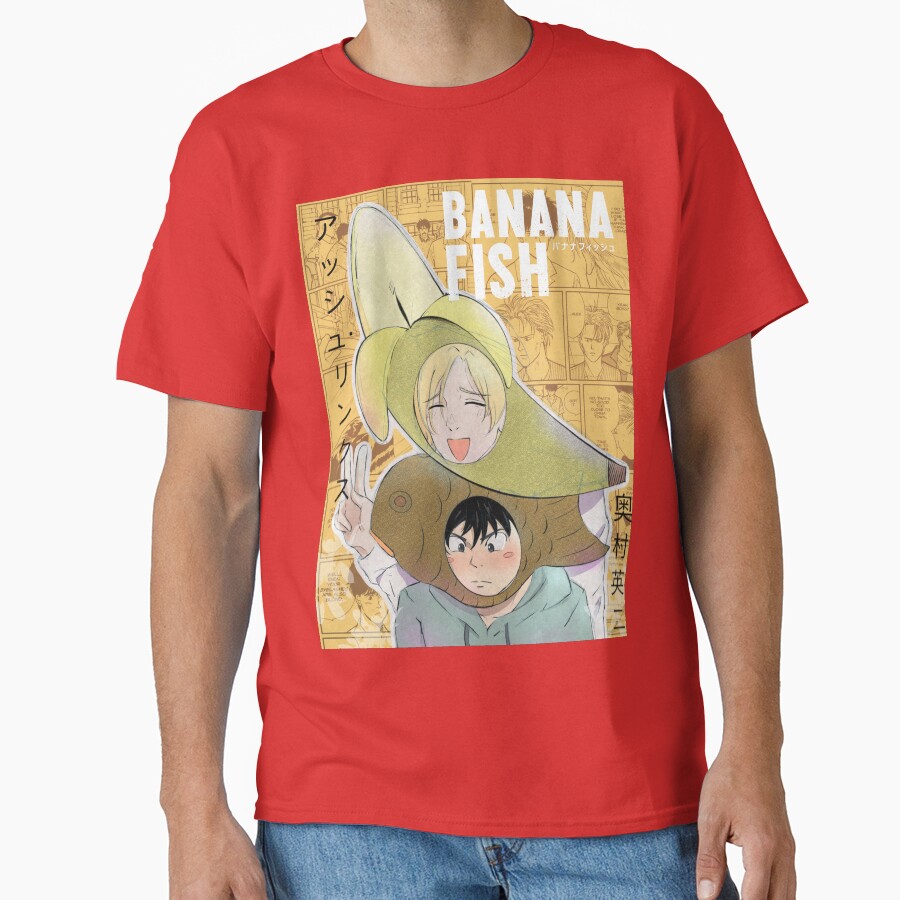 Banana Fish Eiji And Ash Cute T-shirt