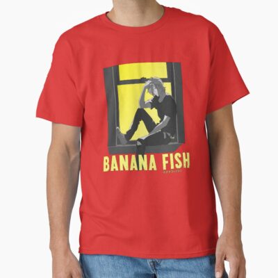 Ash S Windowsill Banana Fish T-shirt