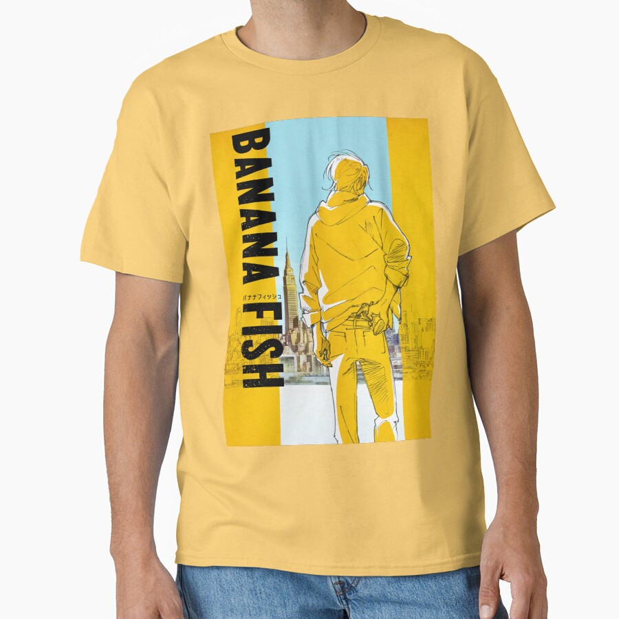 Banana Fish Anime New T-shirt - Image 6