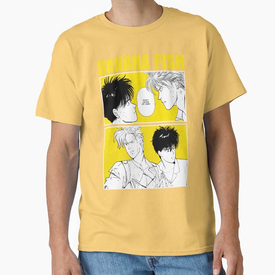 Banana Fish Hot Design T-shirt - Image 6