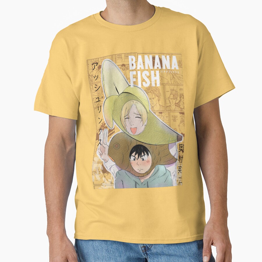 Banana Fish Eiji And Ash Cute T-shirt - Image 6