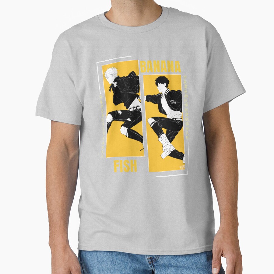 Ash Lynx And Eiji Okumura T-shirt - Image 3