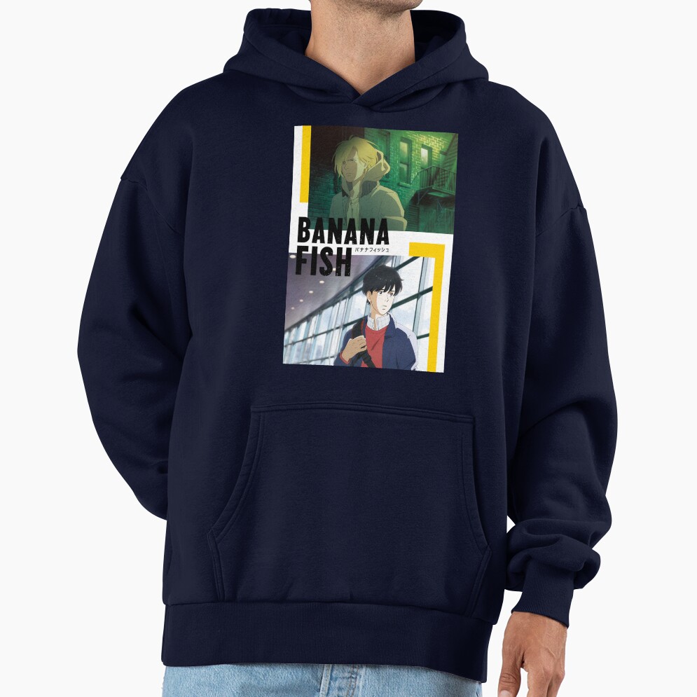 Banana Fish Cover Design Hoodie - Image 5