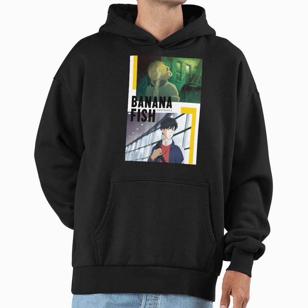 Banana Fish Cover Design Hoodie - Image 2