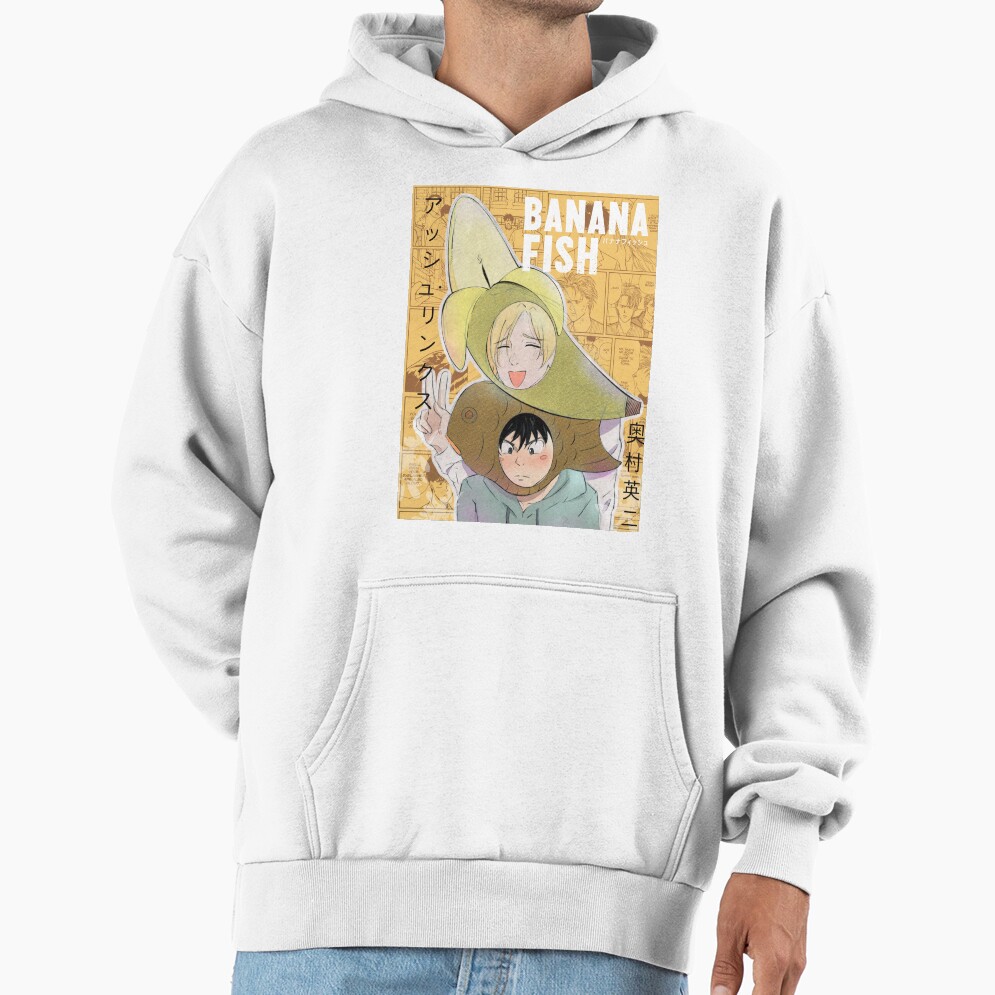 Banana Fish Eiji And Ash Cute Hoodie - Image 2