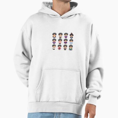 Eiji Okumura In Pixels Cute Hoodie