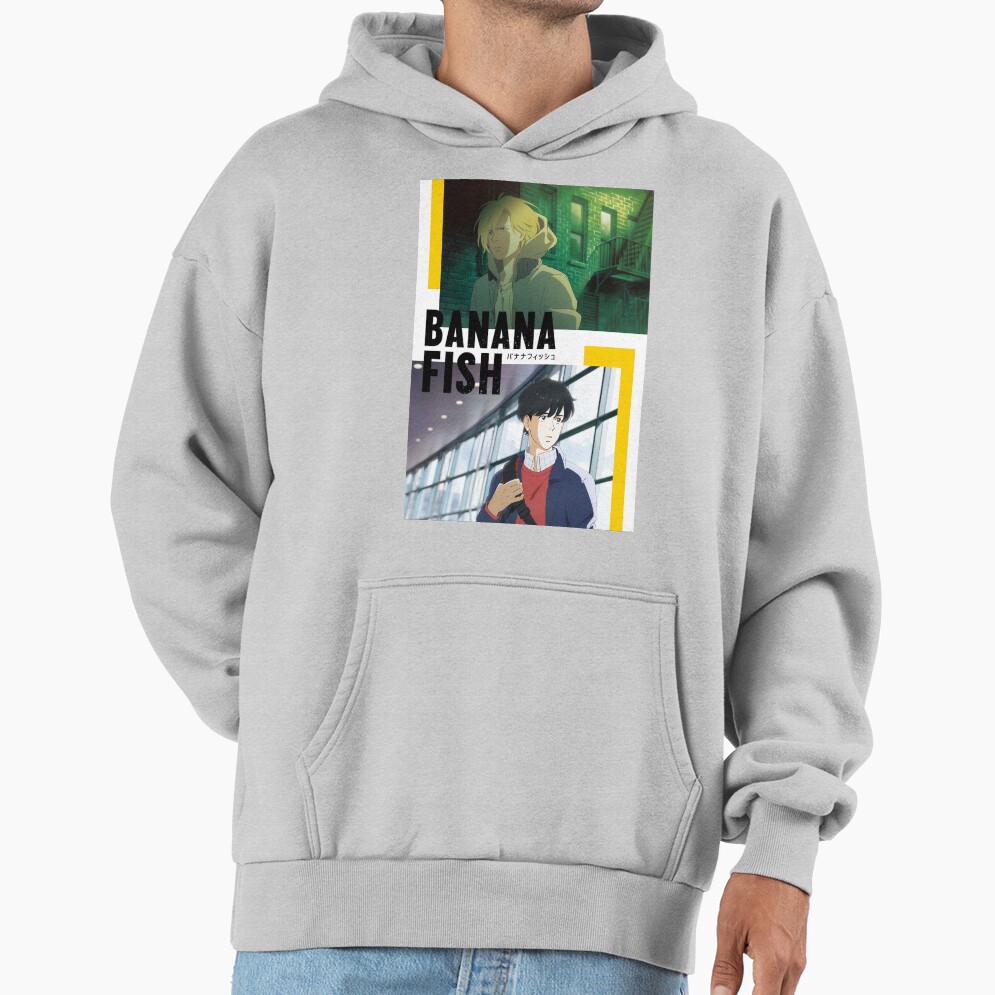 Banana Fish Cover Design Hoodie - Image 4