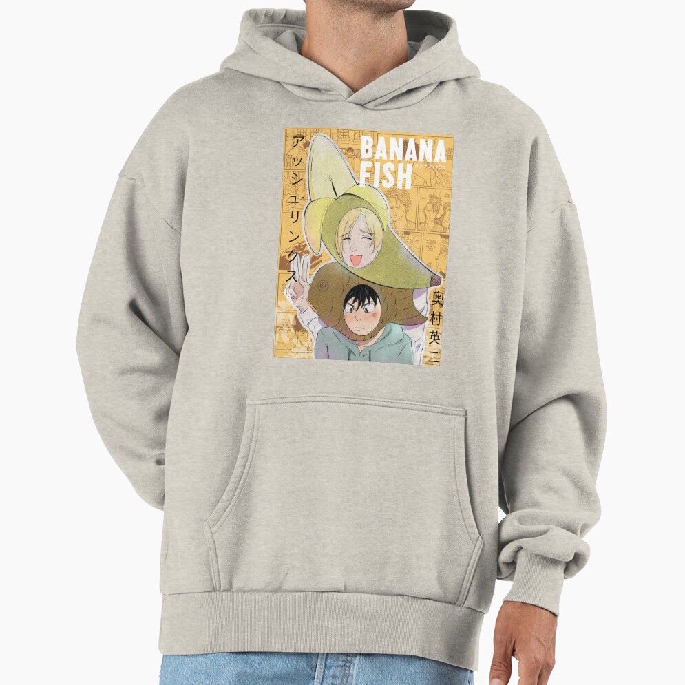 Banana Fish Eiji And Ash Cute Hoodie - Image 4