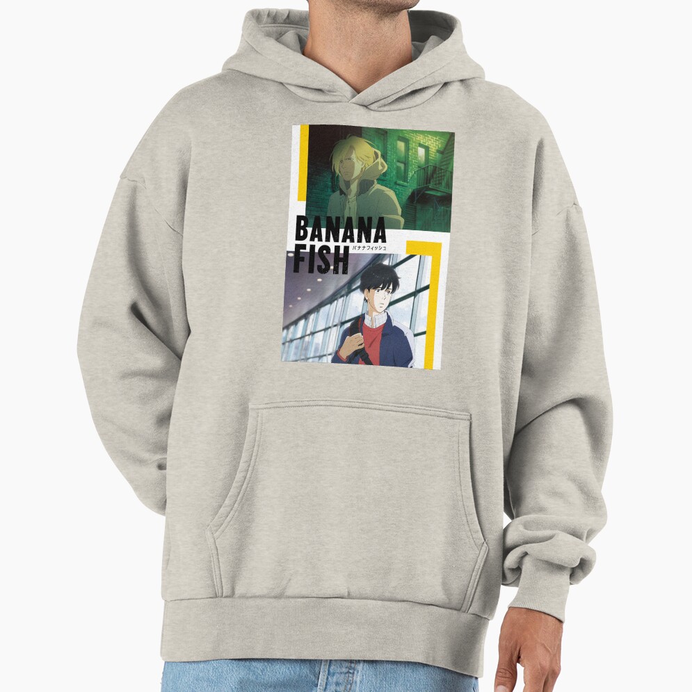 Banana Fish Cover Design Hoodie - Image 3