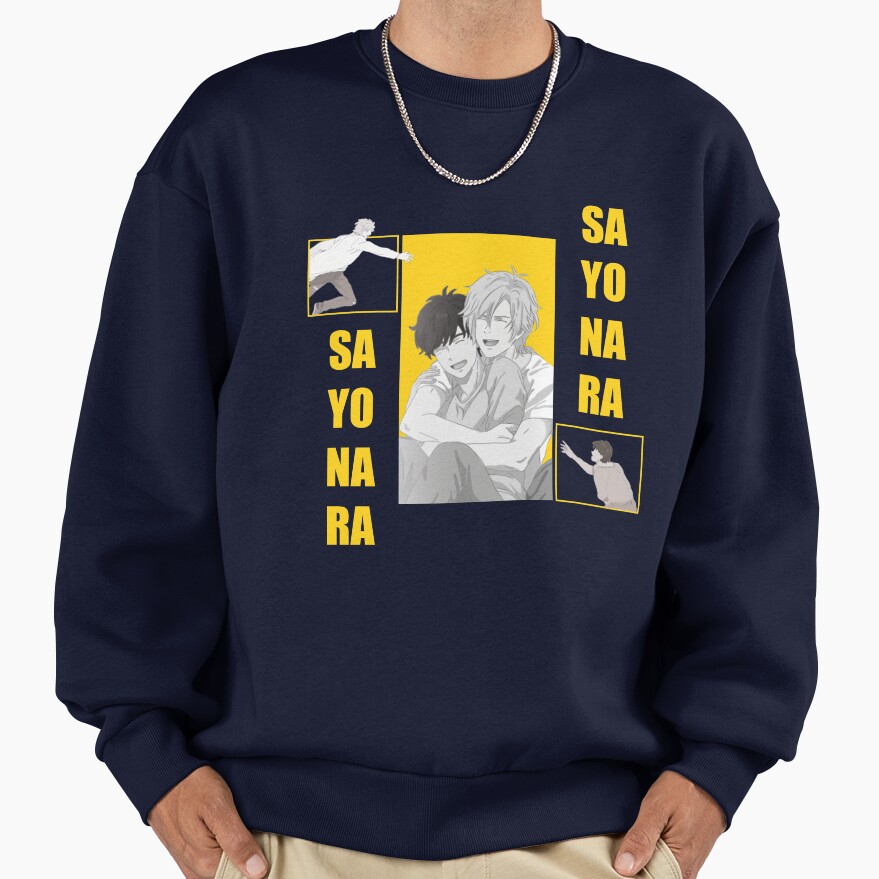 Banana Fish Ash And Eiji Sayonara Sweatshirt - Image 5