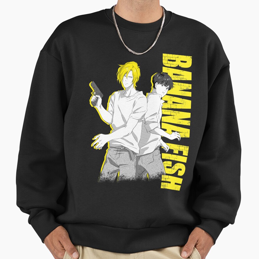 Banana Fish Trendy Sweatshirt - Image 2