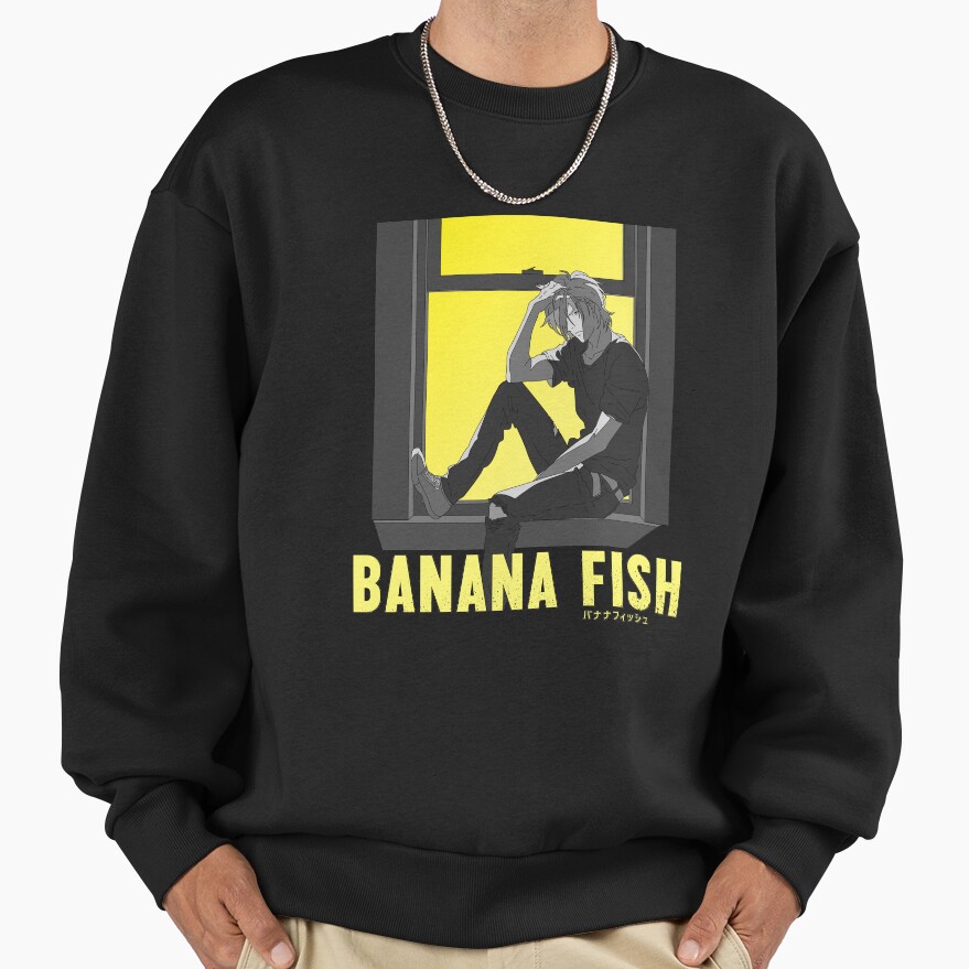 Ash S Windowsill Banana Fish Sweatshirt - Image 2