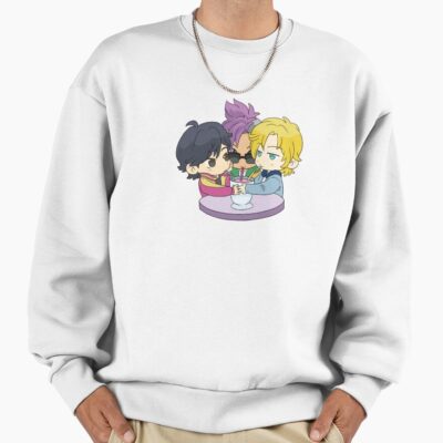 Banana Fish Ash Eiji And Shorter Sweatshirt