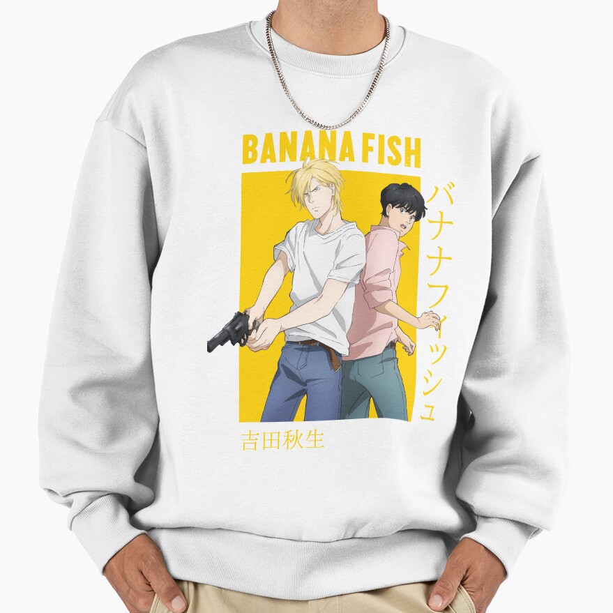 Banana Fish Ash Lynx Eiji Okumura Sweatshirt - Image 2