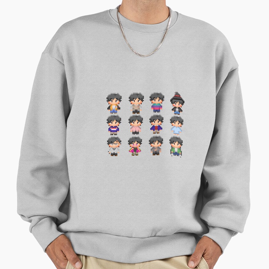 Eiji Okumura In Pixels Cute Sweatshirt - Image 4
