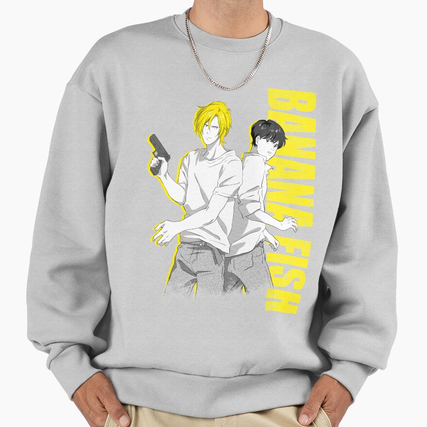 Banana Fish Trendy Sweatshirt - Image 4