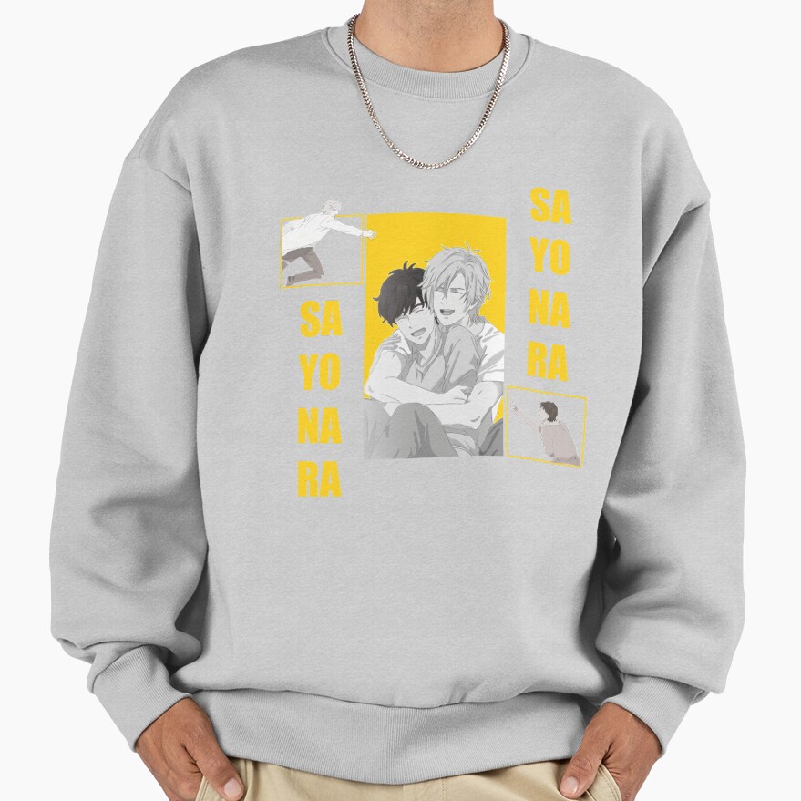 Banana Fish Ash And Eiji Sayonara Sweatshirt - Image 4