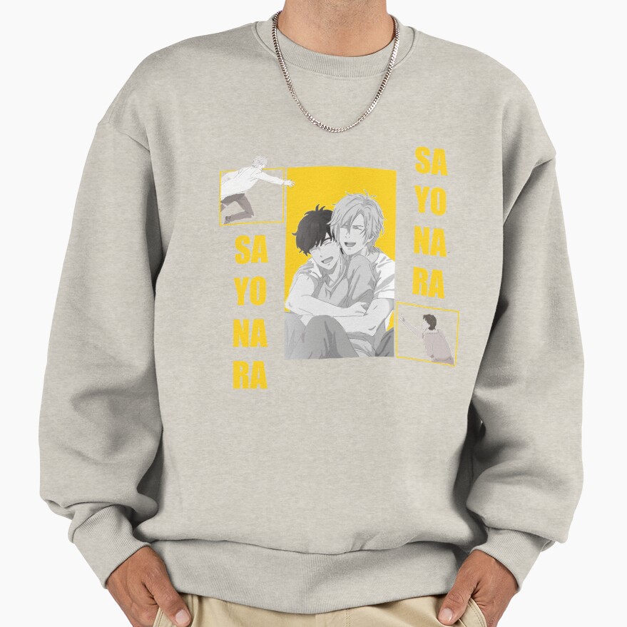 Banana Fish Ash And Eiji Sayonara Sweatshirt - Image 3